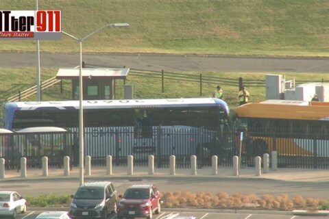 Choque entre dos autobuses cerca del Pentágono deja 23 heridos