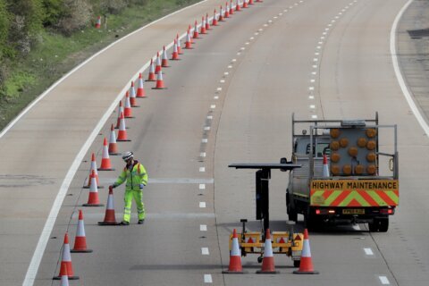 Empleado de carreteras muere arrollado mientras atendía un accidente en Prince George’s