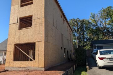 home addition under construction