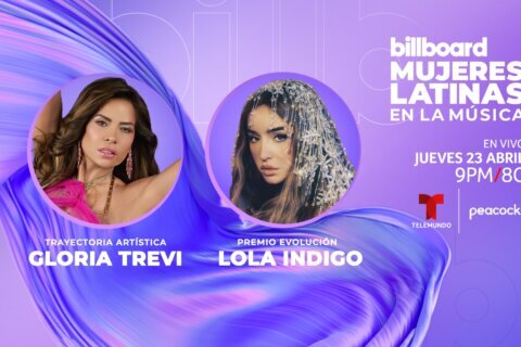 Gloria Trevi y Lola Índigo serán homenajeadas en Billboard Mujeres Latinas en la Música 2026 de Telemundo