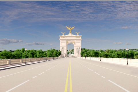 Virginia congressman introduces bill to block President Trump’s arch in Arlington