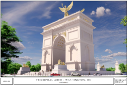 rendering of arch plan