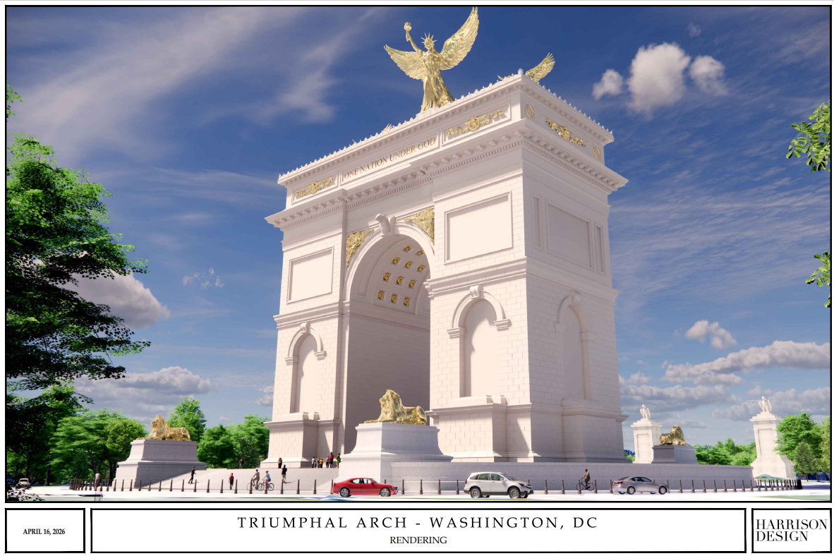 rendering of arch plan