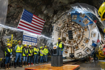 Calvin Ball in tunnel