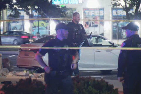 5 injured in shooting, stabbing near Laurel shopping center