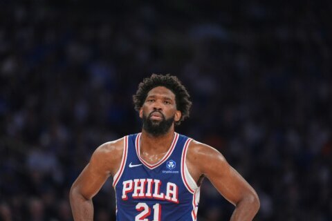 Joel Embiid returns for Game 3 for 76ers after missing Game 2 against Knicks with ankle, hip issues