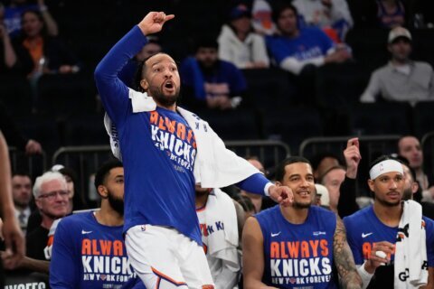 The Knicks are the East favorites in the sportsbooks and suddenly look like it on the court