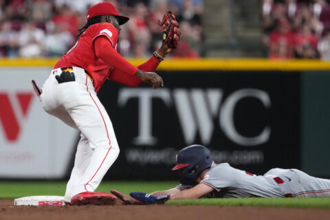 James Wood hits 12th homer and Nationals go deep season-high 6 times in 10-4 win over Reds