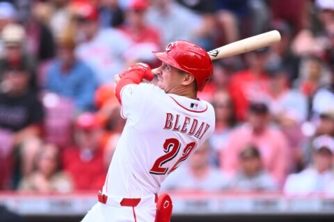 Reds get six shutout innings from Chase Burns and JJ Bleday homers twice in 15-1 rout of Nationals