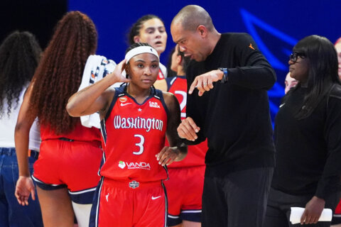 Fudd scores season-high 12, Bueckers adds 18 to lead Wings past Mystics 92-69