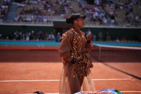 Sabalenka vs. Osaka to be 1st women’s night match at the French Open in 3 years