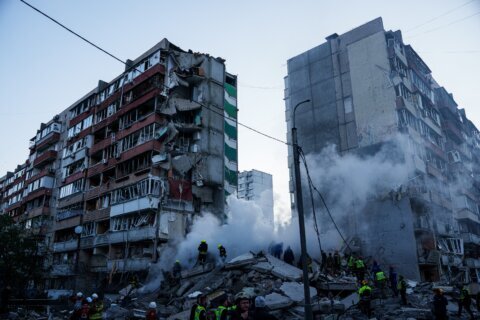 Death toll in attack on Kyiv apartment building now stands at 24