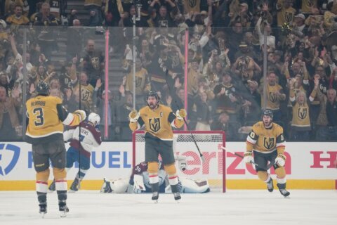 Golden Knights sweep Avalanche to advance to third Stanley Cup Final in nine seasons