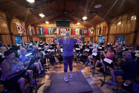 Adults relive the musical camaraderie of their youth at band camps reprised for grown-ups