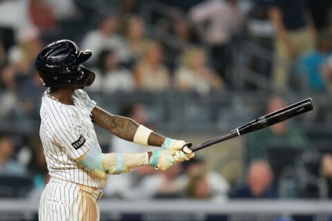 Jazz Age style: Chisholm borrows Stanton’s baggy pants, Caballero’s bat to spark turnaround