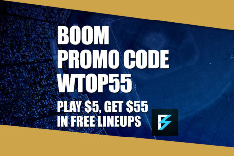 Boom Promo Code WTOP55: Play $5, Get $55 Bonus for MLB, Any Picks This Weekend