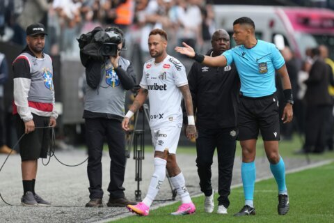 Neymar angry at being accidentally substituted in last match before Brazil announces World Cup squad