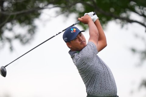 Si Woo Kim hangs on to Byron Nelson lead and has Scottie Scheffler and Wyndham Clark chasing