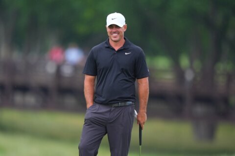 Brooks Koepka leads the Byron Nelson, with Scottie Scheffler lurking in his hometown event