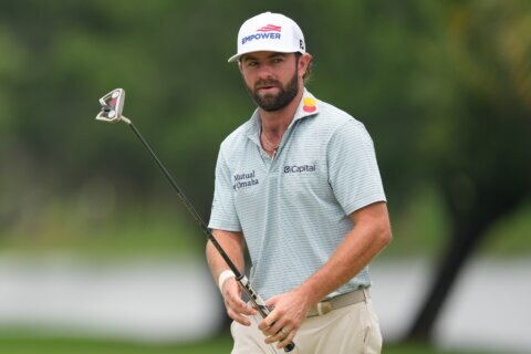 With Trump watching in Doral, Cameron Young finishes off wire-to-wire win at Cadillac Championship