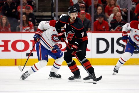 Ehlers’ OT goal lifts Hurricanes past Canadiens in Game 2 of Eastern Conference Final