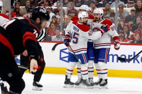 Canadiens pounce on Hurricanes early in 6-2 win to open Eastern Conference Final