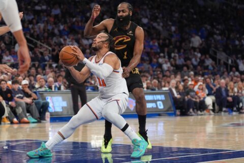 Cavaliers shrug off concerns about Harden as they try to even the East finals against the Knicks