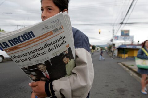 Costa Rica’s top newspaper says US revoked visas of its executives, prompting press freedom concerns