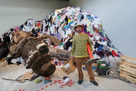 The trolls come indoors as a Danish recycling artist stages his first museum exhibit