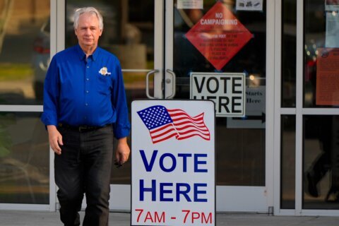 The Latest: Tuesday’s primaries another test of Trump’s sway over Republicans