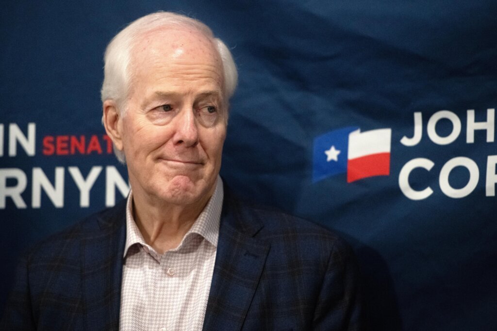 Texas Attorney General Ken Paxton wins GOP runoff for US Senate, ousting longtime Sen. John Cornyn