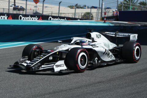 Cadillac’s new F1 team makes its US debut in Miami as both cars finish for a third straight race