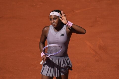 Coco Gauff involved in ‘mini car accident’ on her way to French Open match, still gets win