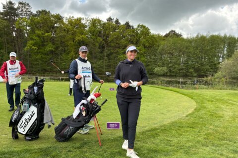 This golfer nearly died after being hit by a drunken driver. Now she's won her first pro title