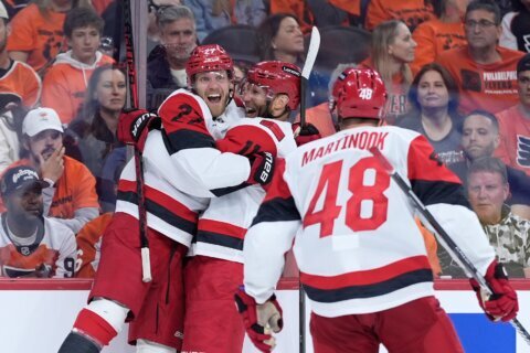 Carolina and Colorado have yet to lose in these NHL playoffs, making history with their hot starts