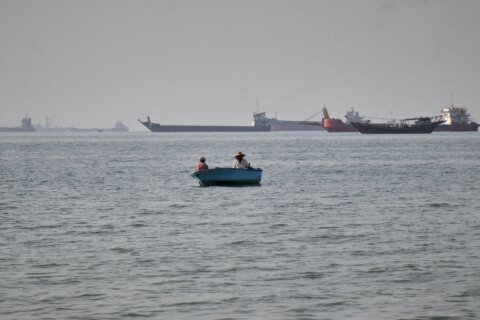Ship is reported seized off the coast of the UAE and is heading toward Iran