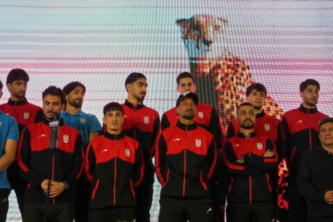 Iran says team’s base camp for World Cup has been moved to Mexico from the US