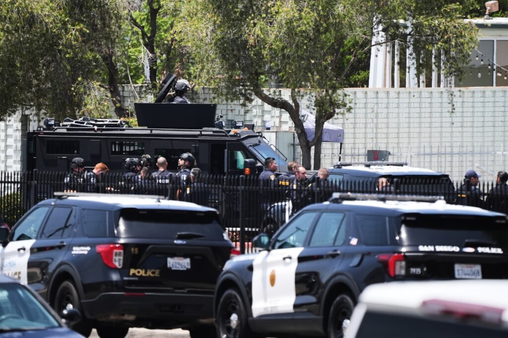 Teenage gunmen open fire on San Diego mosque, killing 3 men and then themselves