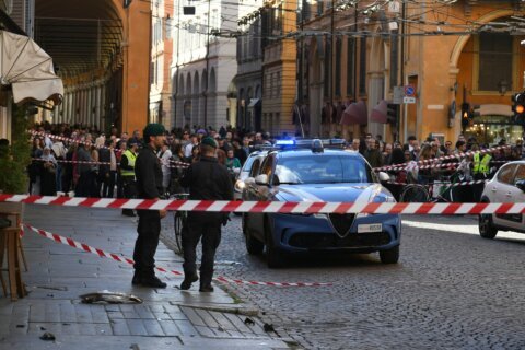 Driver plows into pedestrians in Italy’s Modena, 8 injured, 4 critically, mayor says