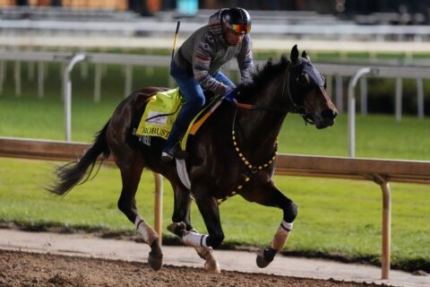 Robusta is in the Kentucky Derby field with Right to Party out