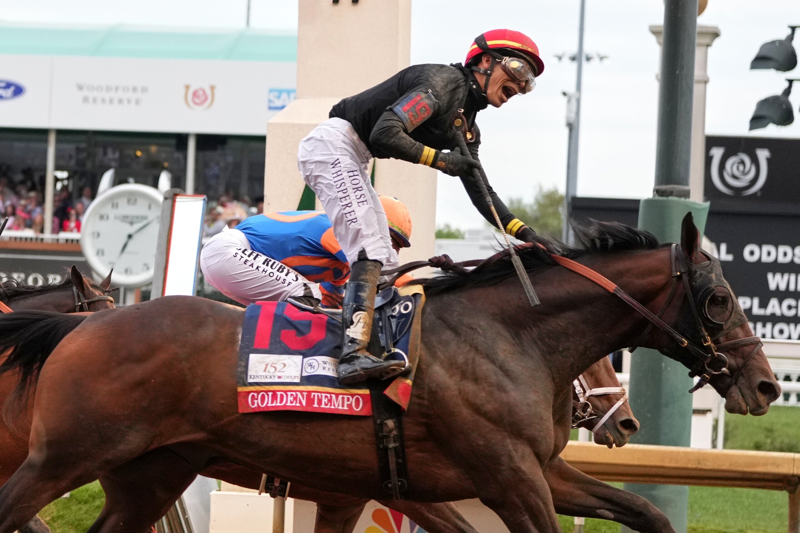 News Alert Kentucky Derby winner Golden Tempo is not running in the Preakness 5 hours ago