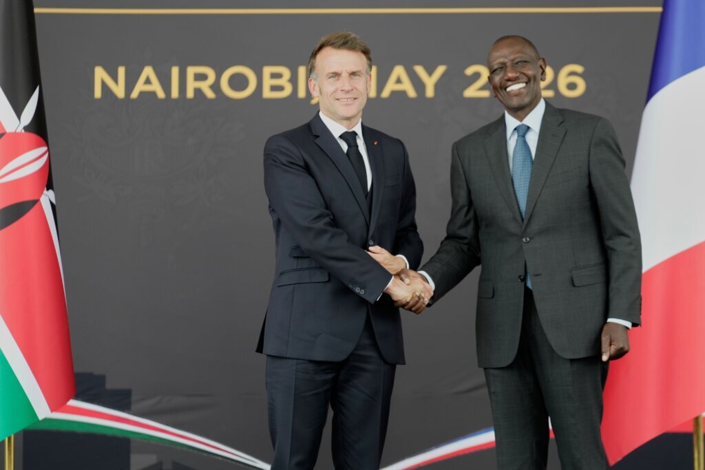 France woos Anglophone Africa at a summit in Kenya