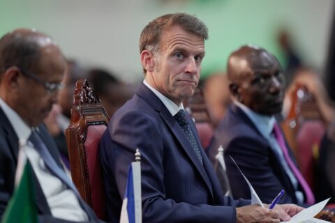 French president announces billions in African investments at summit focused on partnership