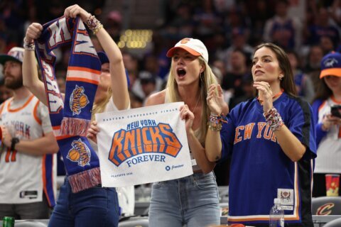 ‘We want Wemby!’ Knicks fans are chanting, and it’s gotten noticed at the Western Conference finals