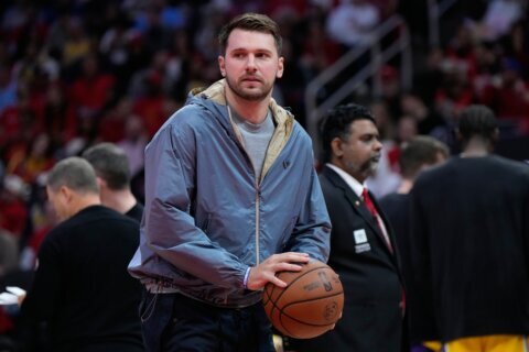 Lakers’ Doncic, Thunder’s Williams ruled out for Game 1 of West semifinals with hamstring injuries