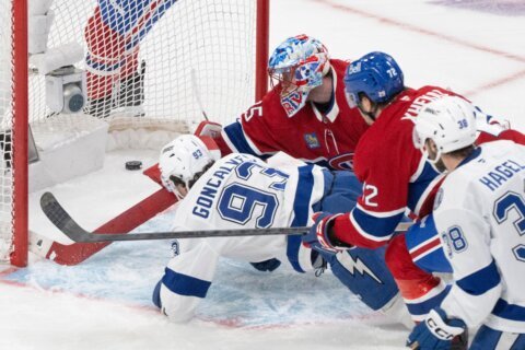 Goncalves scores in OT, Lightning beat Canadiens to force Game 7
