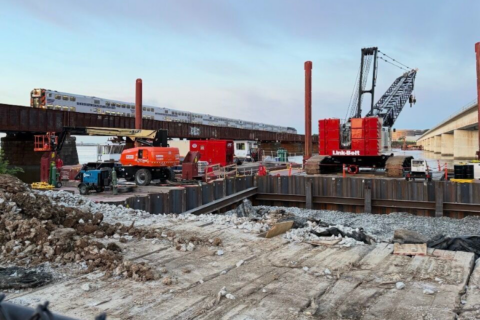 Expect to hear loud booms near Potomac River Long Bridge construction project