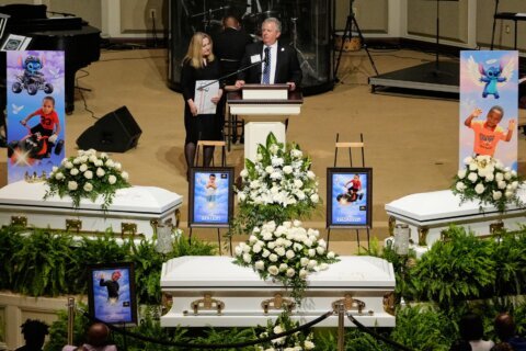 Eight children killed in Louisiana mass shooting remembered at funeral