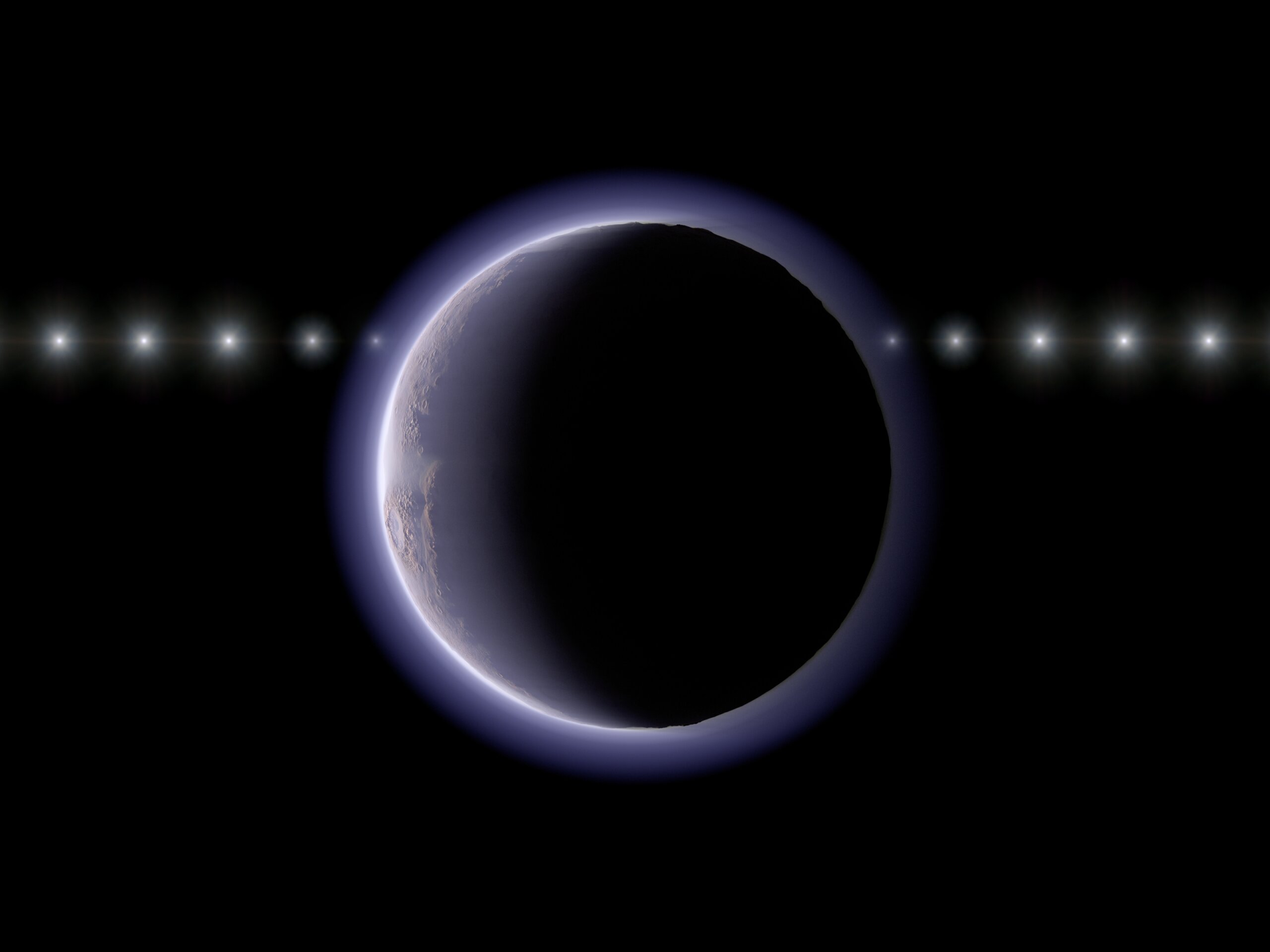 Astronomers percaya mereka telah mendeteksi atmosfer di sekitar dunia kecil dan ber-ice di luar Pluto