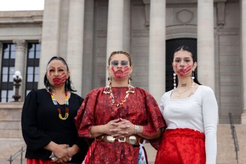 Indigenous people honor and raise awareness for relatives who are missing or have been killed